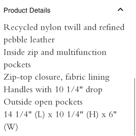 NWT Coach Ellis Tote in blue/green with silver hardware - Picture 10 of 10